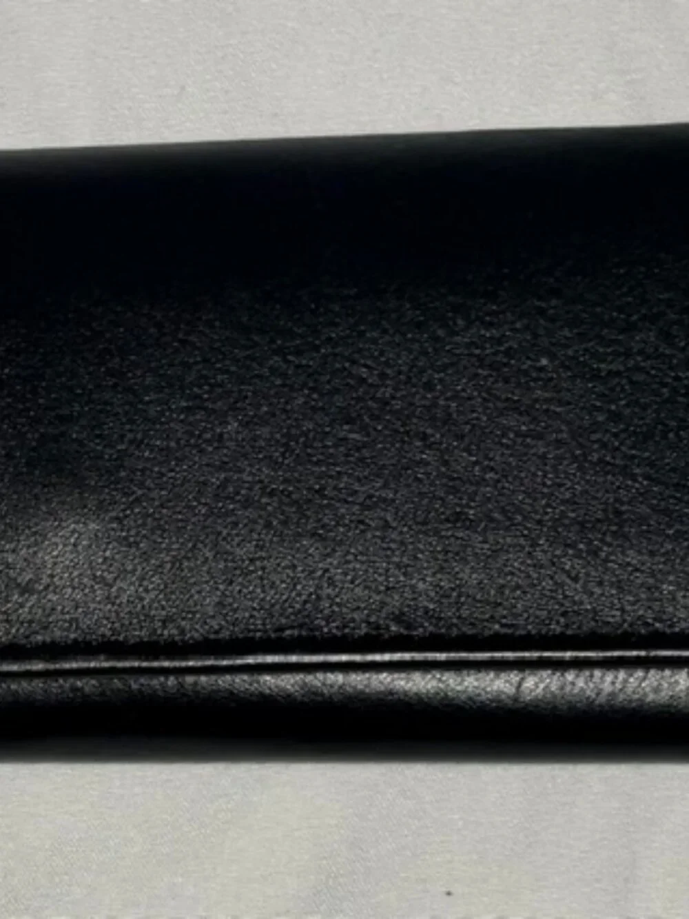NWT Winn International Black Leather Trifold Key Case Wallet Holder